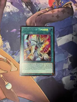 Yugioh The Gaze of Timaeus MZMU-EN013 Maze of Muertos 1st Edition Secret Rare - Image 1