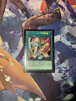 Yugioh The Gaze of Timaeus MZMU-EN013 Maze of Muertos 1st Edition Secret Rare - Image 2