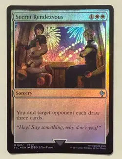Secret Rendezvous Foil (0217) - Commander: Final Fantasy MTG - Image 1
