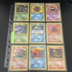 ⭐Vintage Pokemon Fossil Set Complete Common+Uncommon Cards ⭐ - Image 1