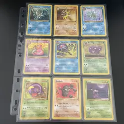 ⭐Vintage Pokemon Fossil Set Complete Common+Uncommon Cards ⭐ - Image 3