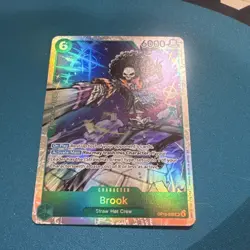 One Piece Brook Holo OP15-032 6000 Power Character Card English - Image 2