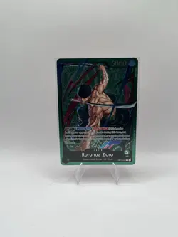 One Piece CCG Roronoa Zoro LEADER card OP12-020 L - Image 1