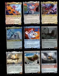 AUTOBOTS!-100 Card Commander Deck-MTG-Mythic-Magic the Gathering-Optimus Prime - Image 1