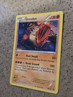 Pokemon Groudon XY52 Holo Promo NM XY Black Star Legendary Card - Image 2