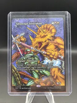 Silverclad Ferocidons 0009 Teenage Mutant Ninja Turtles MTG - Image 1