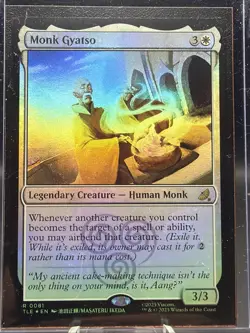 Monk Gyatso 0081 Foil Avatar The Last Airbender Magic The Gathering - Image 2