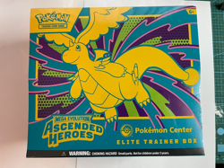 Ascended Heroes Pokemon Center ETB Elite Trainer Box Factory Sealed And New - Image 1