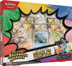 Pokemon TCG: Ascended Heroes First Partners Deluxe Pin Collection SEALED - Image 3