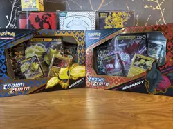 Pokemon TCG Crown Zenith Regieleki V & Regidrago V Collection Box Set | Sealed - Image 1