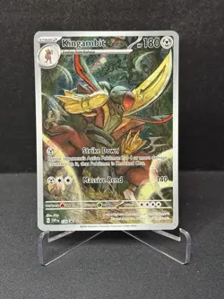 Kingambit 130/SVP Black Star Promo Scarlet & Violet Holo Rare Pokemon TCG Card - Image 1