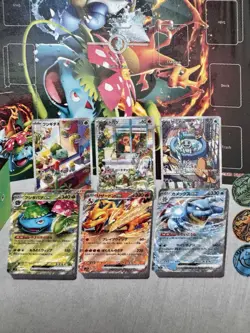 💥Pokemon Card Special Deck Set ex Venusaur Charizard Blastoise Japan NEW SEALED - Image 4