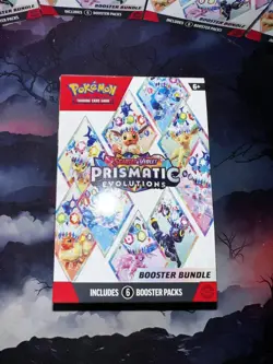 Pokemon TCG: Scarlet & Violet Prismatic Evolutions Sealed Booster Bundle Box - Image 2