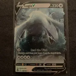 Lugia V 138/195 Silver Tempest Sword & Shield Pokemon 2022 - Image 1