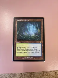 Misty Rainforest (Retro Frame) PACK FRESH MINT-NM Modern Horizons 2 Regular MTG - Image 1