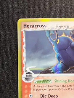 Heracross (Delta Species) 3/101 Holo Rare 2006 EX Dragon Frontiers Pokemon TCG - Image 4