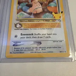 2 x Pokemon TCG Cleffa Celebrations: Classic Collection 20/111 Holo Holo Rare-UK - Image 4