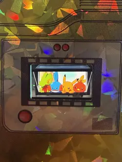 Pokemon 35mm Film Gold FSA Holder Featuring Pikachu, Torchic, Mudkip, Treecko - Image 2