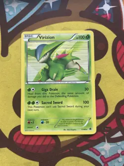 Pokemon Virizion 17/98 - Holo - BW Exploring Powers - GLC - Excellent - Image 1