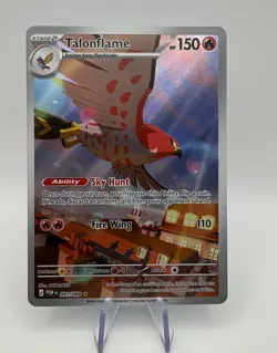 Pokemon Talonflame 091/088 91 English NM Perfect Order Mega Evolution IR - Image 1