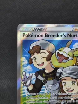 Pokemon Breeder's Nurturing - 188 - Darkness Ablaze - Full Art Trainer - NM - Image 3