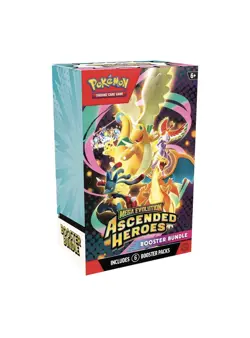 Pokemon TCG Mega Evolution Ascended Heroes Booster Bundle x4 | PRESALE - Image 1