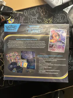 Pokemon TCG Mega Evolution Phantasmal Flames Elite Trainer Box Factory - Image 3