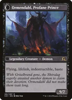 Westvale Abbey // Ormendahl, Profane Prince - Shadows over Innistrad | MTG Card - Image 2