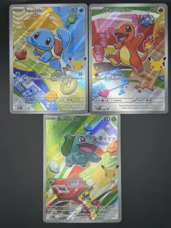 Pokemon Tcg First Partner Illustration Collection Series 1 Kanto Gen 1 (3) - Image 1