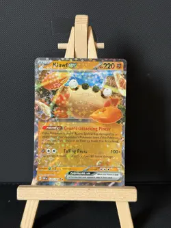 Klawf EX 120/197 Holo Ultra Rare S&V Obsidian Flames Pokemon Card - Image 1