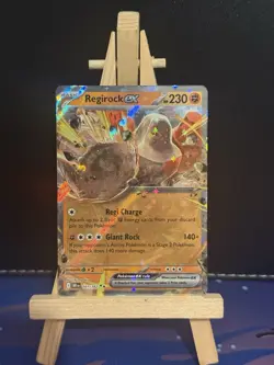 Regirock EX 101/182 - Destined Rivals - Pokemon Card - Near Mint - Image 1