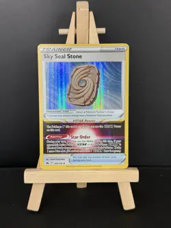 Pokemon - Sky Seal Stone Holo - 143/159 - SWSH Crown Zenith - Trainer Card - Image 1
