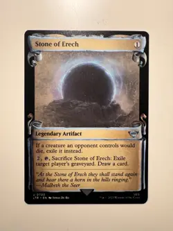 Magic MTG • Stone of Erech (Showcase Scrolls) • LOTR 702 • U • ENG • MINT - Image 1