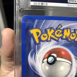 PSA 5 2002 POKEMON EXPEDITION BOX TOPPER #2 FERALIGATR Italian - Image 4