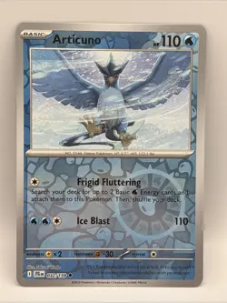 Pokemon TCG Reverse Holo Articuno 032/159 Journey Together - Image 1