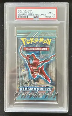 Pokemon Plasma Freeze Booster PSA 8 - Deoxys 2013, Englisch - Image 1