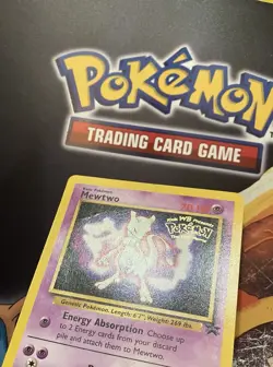 Mewtwo black star promo #3 & Electabuzz #2 Pokemon Set - Image 3