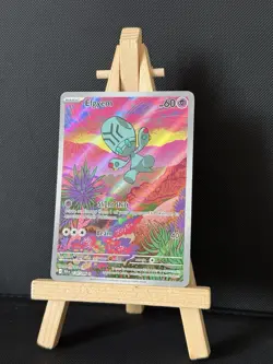 Pokemon TCG ELGYEM 120/086 Black Bolt Illustration Rare Full Art - Image 3