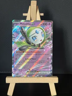 Meloetta Ex 044/086 - Black Bolt / Double Rare / Pokemon TCG / English / NM - Image 1
