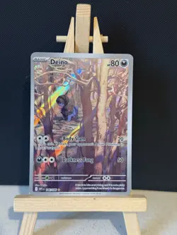 POKEMON - DEINO - 146/086 - ILLUSTRATION RARE - S&V WHITE FLARE - FRESH PACK - Image 1