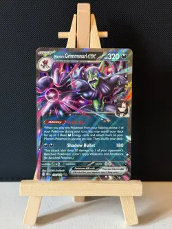 Pokemon Destined Rivals Marnies Grimmsnarl EX 136/182 NM - Image 1