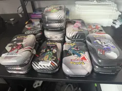 Pokemon Black Bolt & White Flare Empty Mini Tins - Full Set of 8 Artwork. - Image 2