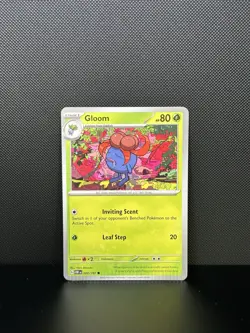 Pokemon TCG Gloom Sv03: Obsidian Flames 002/197 Regular Common (crimp Error) - Image 1
