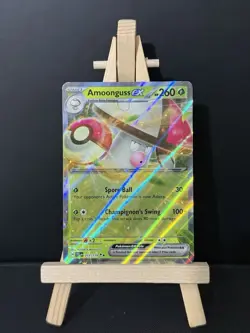 POKEMON - AMOONGUSS EX - 011/159 - DOUBLE RARE HOLO - S&V JOURNEY TOGETHER - NEW - Image 1