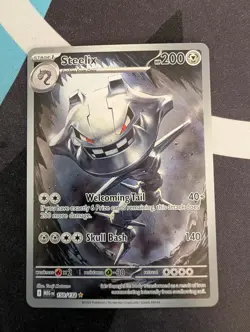 Steelix 150/132 Illustration Rare Mega Evolution Pokemon Near Mint - Image 1