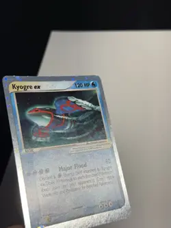 Kyogre EX DOUBLE SWIRL 2003 Pokemon Black Star Promo Holo 001 Ruby & Sapphire NM - Image 4