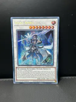 YuGiOh Visas Amritara MP24-EN098 Prismatic Secret Rare 1st Edition - Image 1