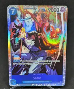 One Piece TCG Sabo Adventure on Kami's Island OP15-EB04 SR NM Card - Image 1