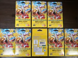 One Piece Adventures Of Kami Lot Of 8 Sleeved Booster Packs - Image 1