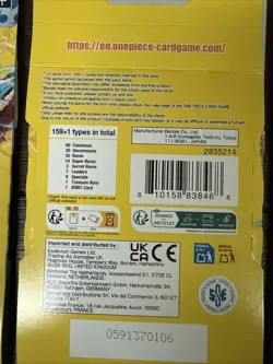 One Piece Adventures Of Kami Lot Of 8 Sleeved Booster Packs - Image 2